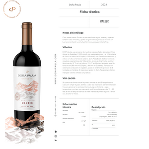 
                  
                    DOÑA PAULA ESTATE MALBEC
                  
                