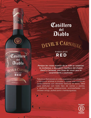 
                  
                    CASILLERO DEL DIABLO CARNAVAL FABULOUS RED
                  
                