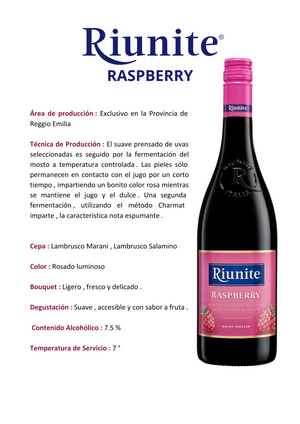 
                  
                    RIUNITE RASPBERRY
                  
                