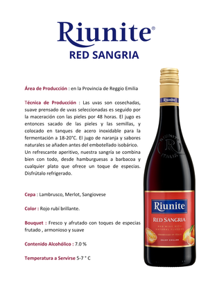 
                  
                    RIUNITE SANGRIA
                  
                