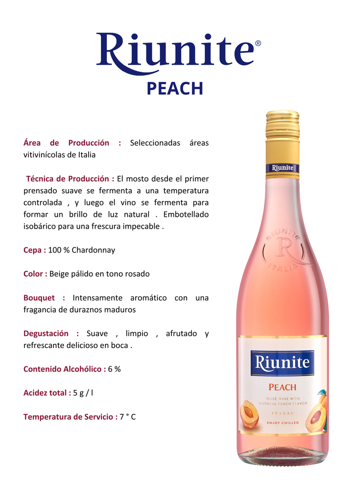 
                  
                    RIUNITE PEACH
                  
                