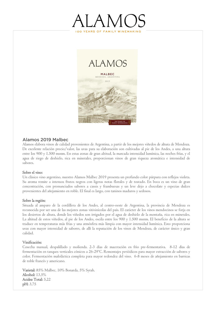 
                  
                    ALAMOS MALBEC
                  
                